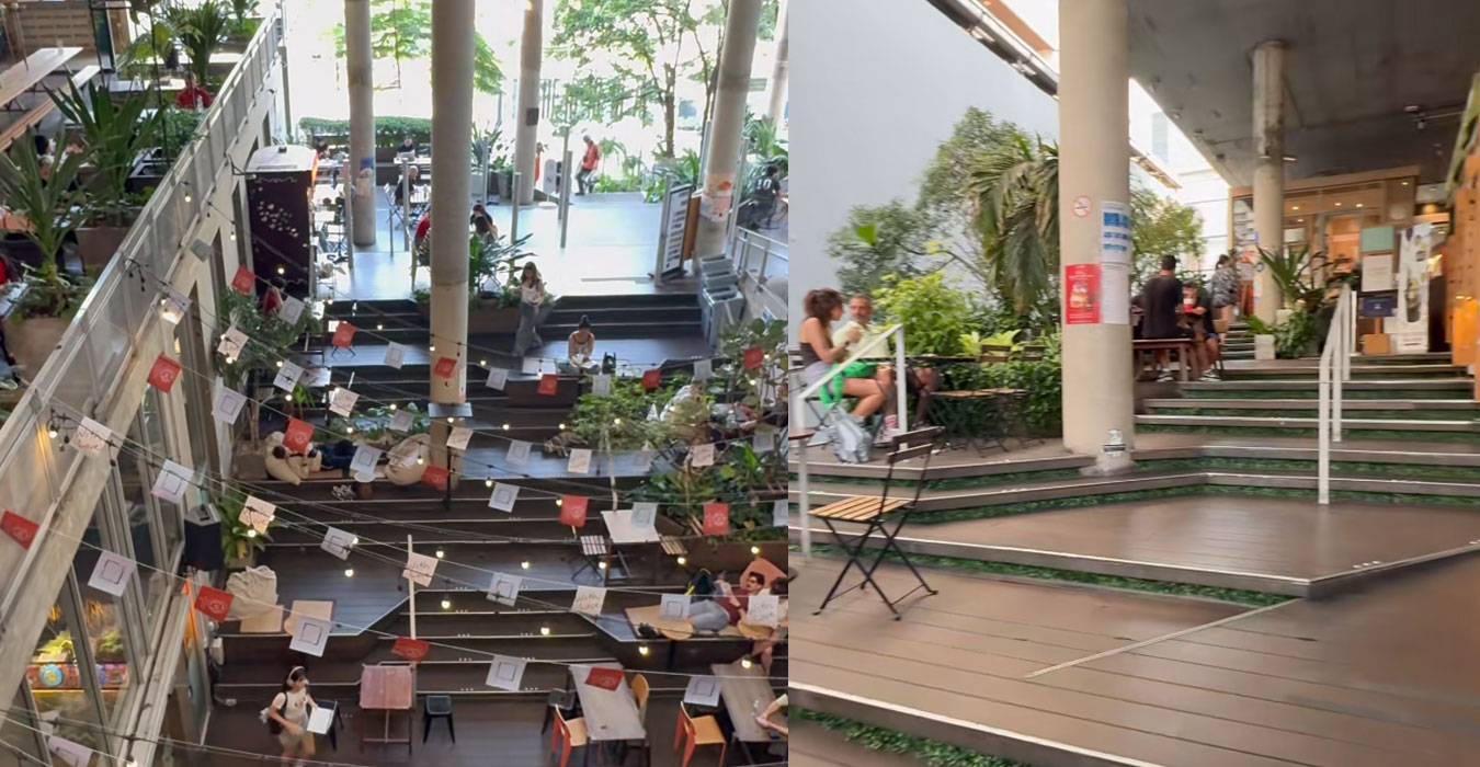 The Commons風格的開放式大台階設計